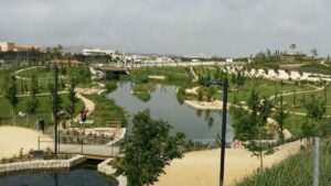 Diez años del Parque La Marjal, un importante pulmón verde para Alicante