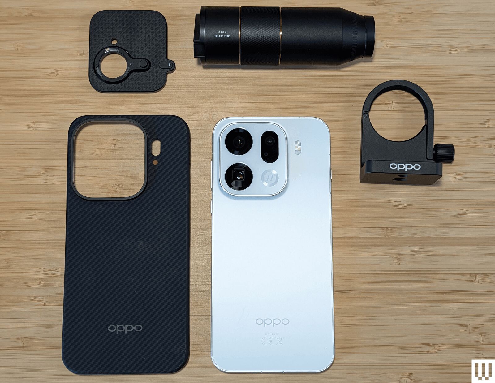 Accesorios del nuevo Find X9 Pro.