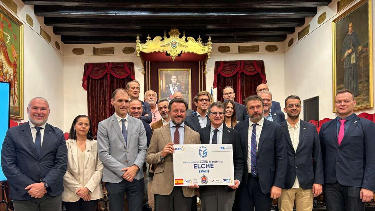 Elche se presenta como la futura Capital del Deporte del Mediterráneo