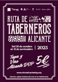 Ruta de Taberneros: Deléitate con tapas y vinos alicantinos a partir del lunes