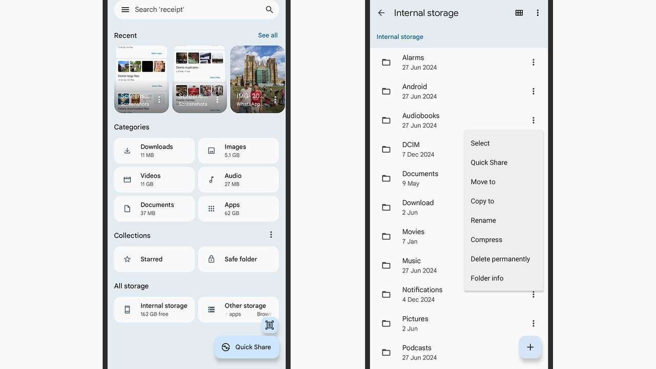 Gestión eficiente de archivos en iOS y Android