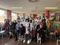 Policía Local sorprende a niños hospitalizados con una visita especial de su Unidad Canina