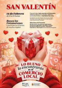 Gran sorteo de 50 premios en Alicante para potenciar el comercio local este San Valentín