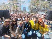 Más de 12.000 jóvenes se divierten en la fiesta de Santa Faz con juegos, sorteos y deporte