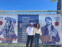 Rosario da inicio a aQuarela en el Muelle Live de Alicante