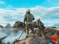 Colaboración del Speis de Alicante en la lucha contra incendios en el corazón de España