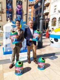 Alicante lanza iglús de reciclaje de vidrio inspirados en Disney, Pixar y Marvel