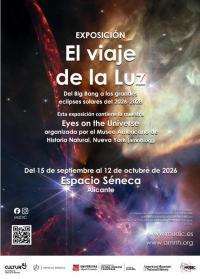 Explora el fascinante universo en "El viaje de la Luz" en Espacio Séneca