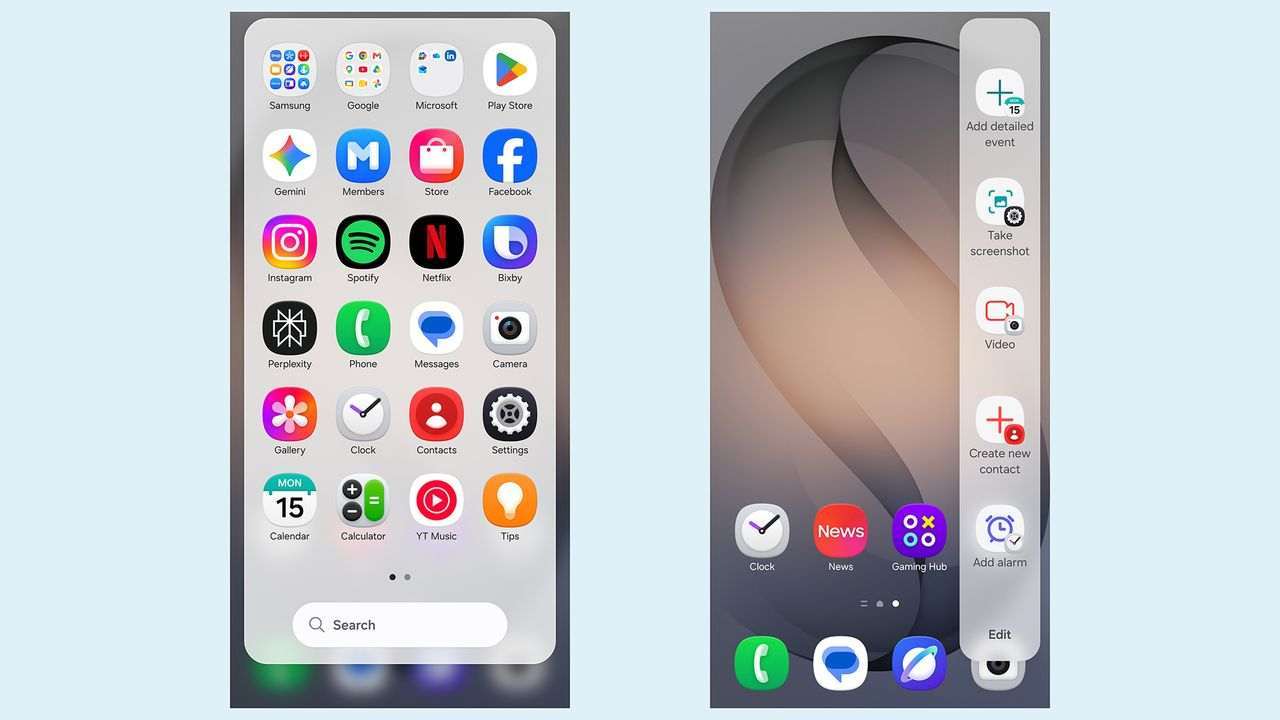 Tu Samsung Galaxy tiene una barra de atajos que deberías aprovechar
