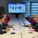 Barcala busca oportunidades de financiación europea para el proyecto Alicante Agua Circular en Bruselas