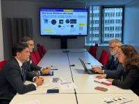Barcala busca oportunidades de financiación europea para el proyecto Alicante Agua Circular en Bruselas
