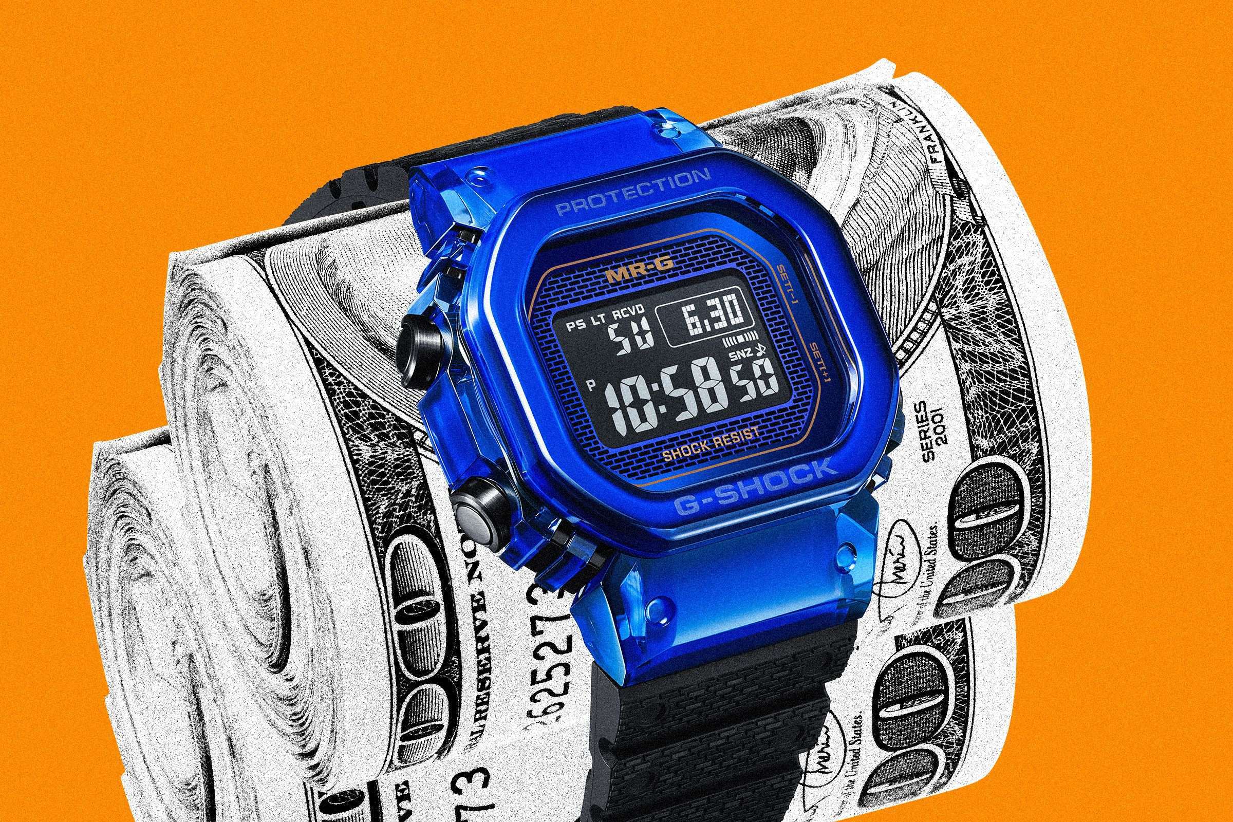 El Casio G-Shock más caro de la historia: cuesta 80 mil dólares y está hecho de zafiro