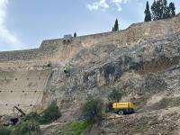 Proyecto aprobado para fortalecer la ladera del Benacantil y proteger el Macho del Castillo en Alicante